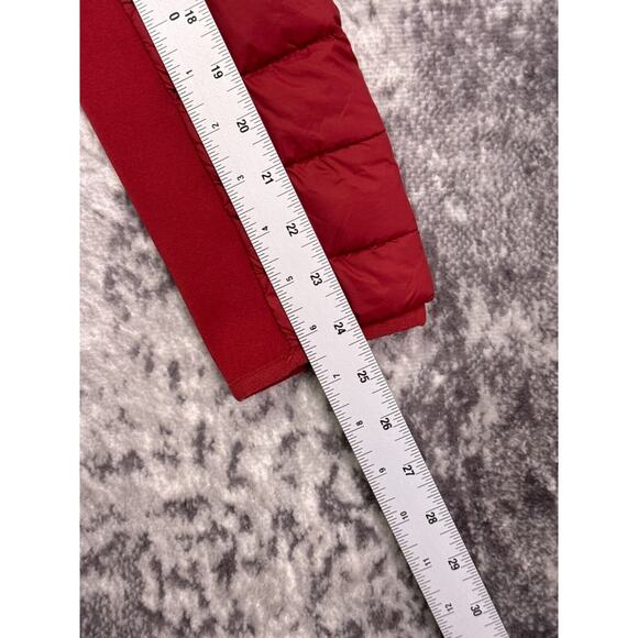 Barbour Jacket 6 Womens Murrelet Quilted Full Zip Puffer In Red - Picture 5 of 10